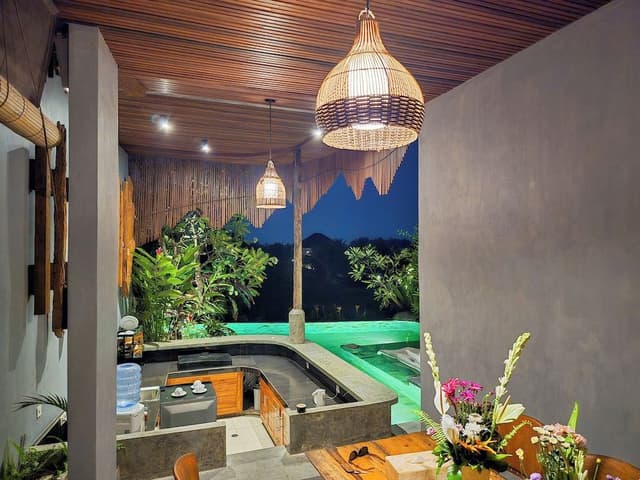 Family Villa, 2 Bedrooms, Kitchen, Pool View