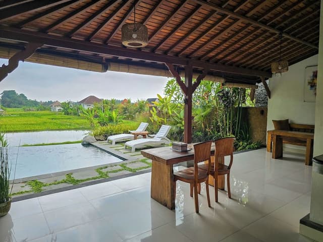 Standard Villa, 1 King Bed, Pool View, Garden Area