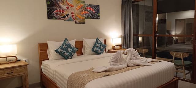 Deluxe Double Room, Balcony, Pool View