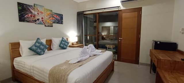 Deluxe Double Room, Balcony, Pool View