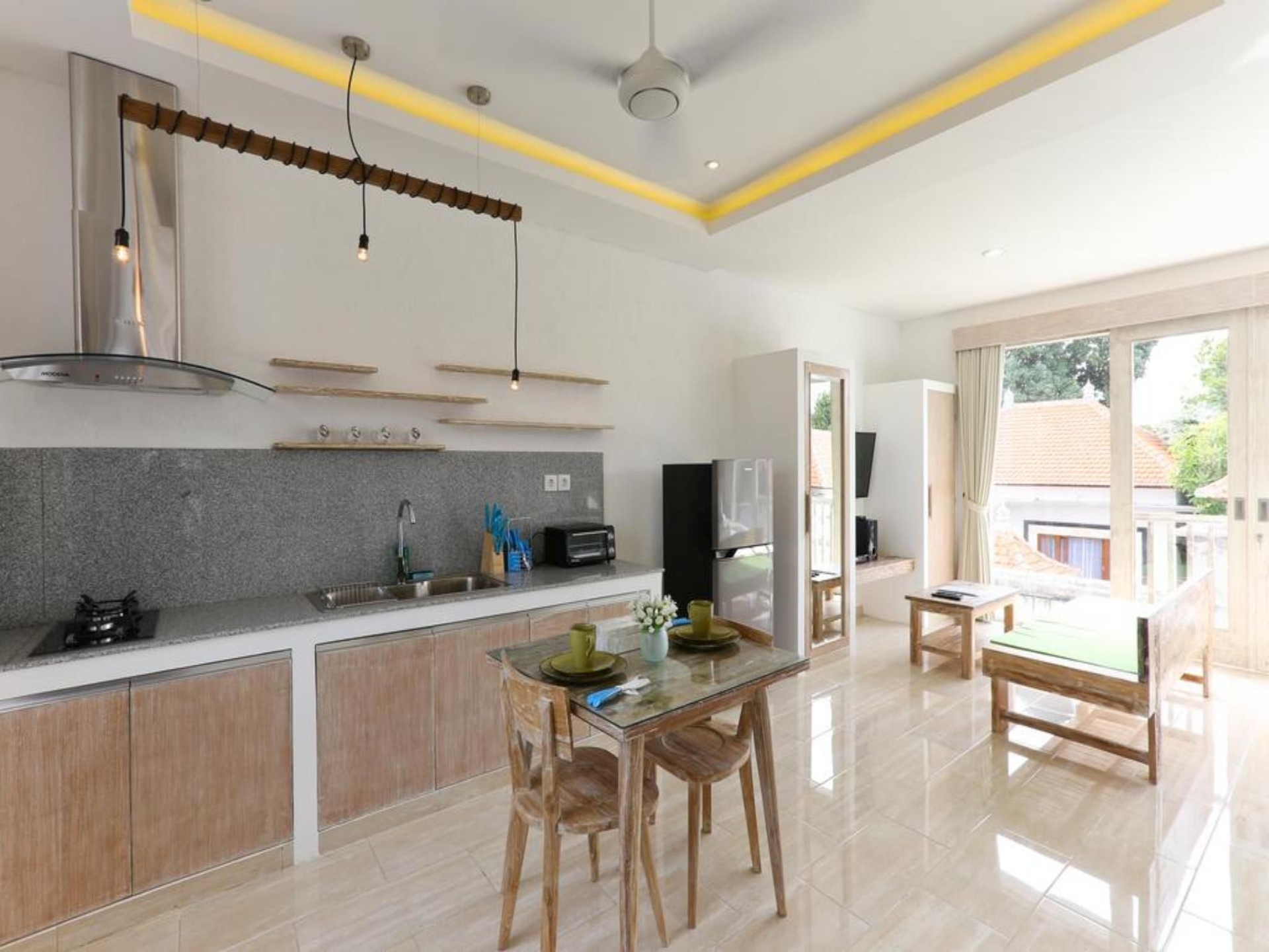 Green Studio Apartment4