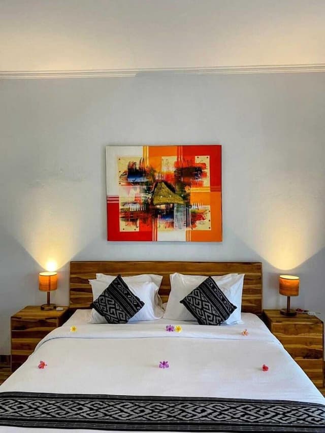 Deluxe Double Room, Balcony, Garden View
