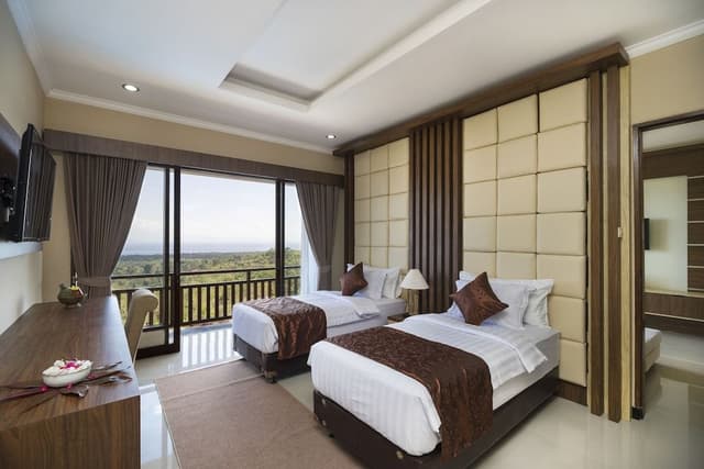 Suite, 2 Twin Beds, Ocean View