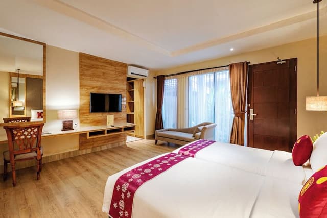 Luxury Duplex, 1 Bedroom, Pool View
