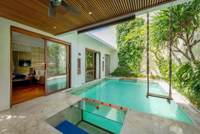 Smart One Bedroom Villa with Private Pool and Bathtub