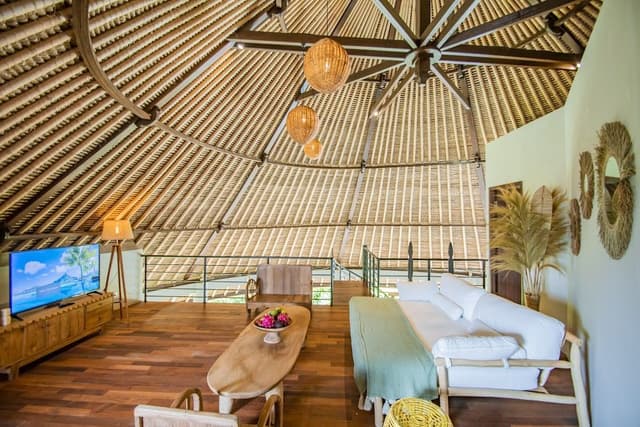 4 Bedrooms and 2 Bathrooms Villa with Private Pool Open and Closed Living Room