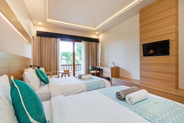Deluxe Twin Room, Garden View