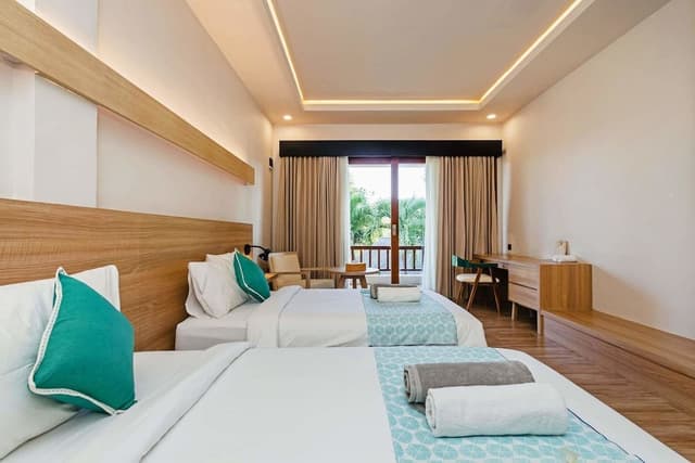 Deluxe Twin Room, Garden View