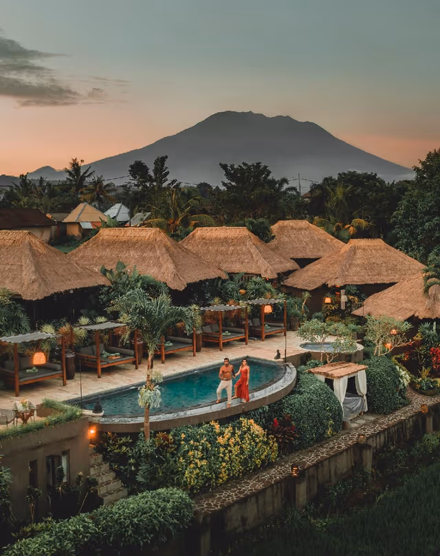 Luxury Villa, 1 King Bed, Private Pool, Hill View