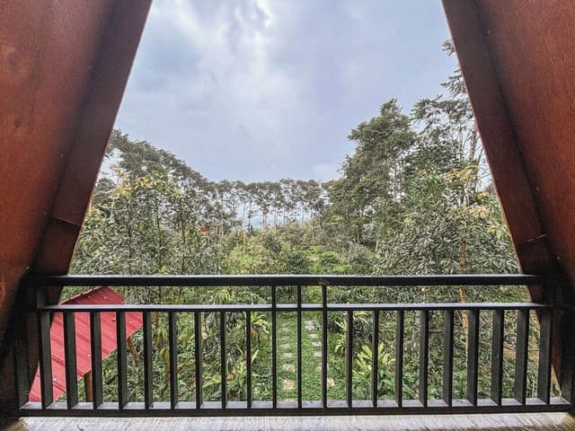 Loft, Balcony, Garden View