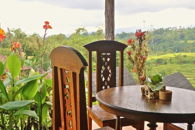 Wooden Suite with Mountain View