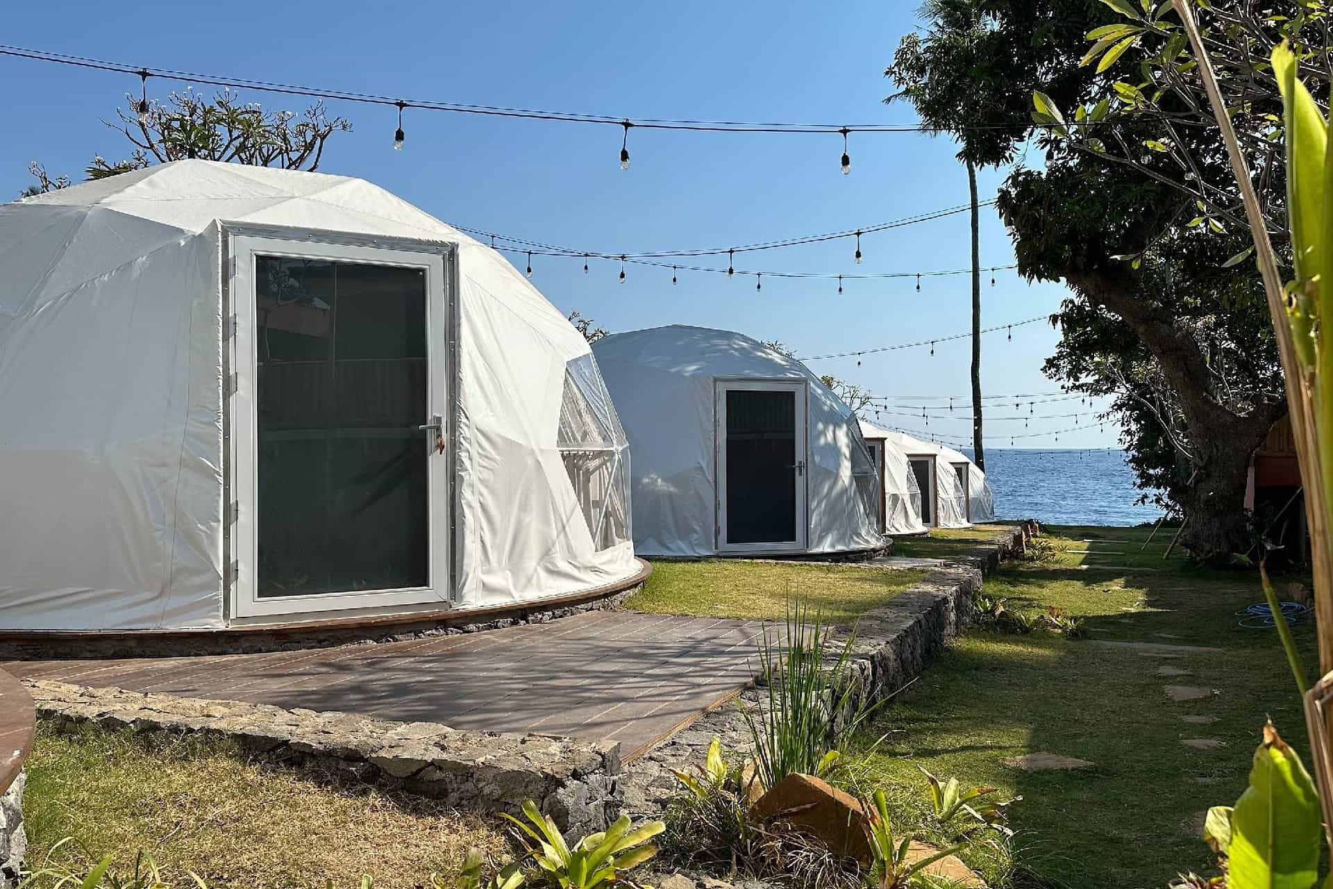 Glamping @ Pebbles & Fins
