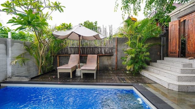 Deluxe Double Room, 1 Bedroom, Private Pool, Pool View