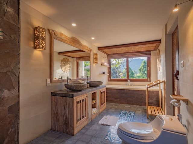 Villa, 2 Bedrooms, Pool View