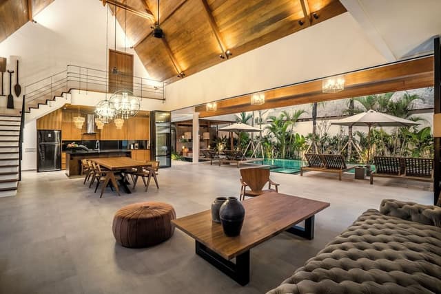 Deluxe Villa, 4 Bedrooms, Bathtub, Pool View