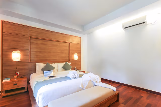 Double Deluxe Room with Garden View