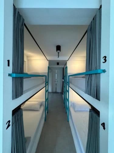 Bed in 6-Bed Female Dormitory Room