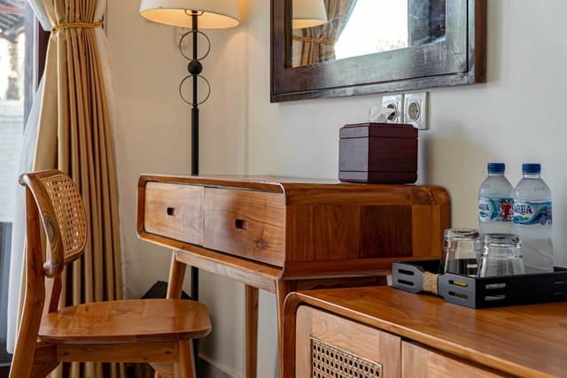 Family Studio, 2 Double Beds, Pool View