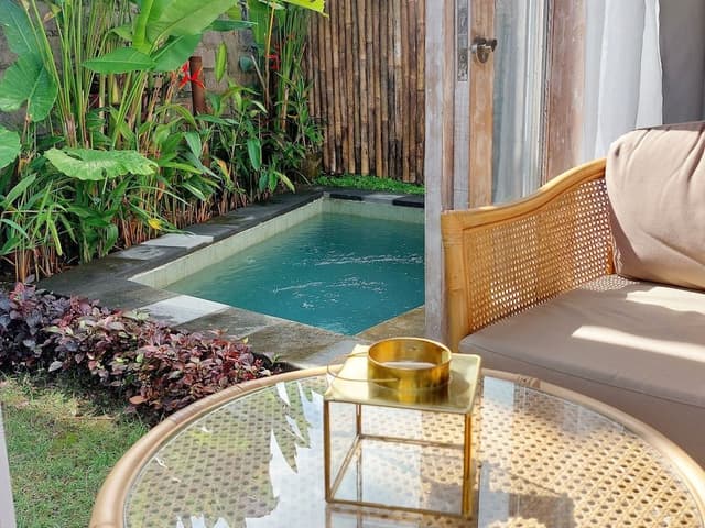 Deluxe Double or Twin Room, 1 King Bed, Private Pool, River View