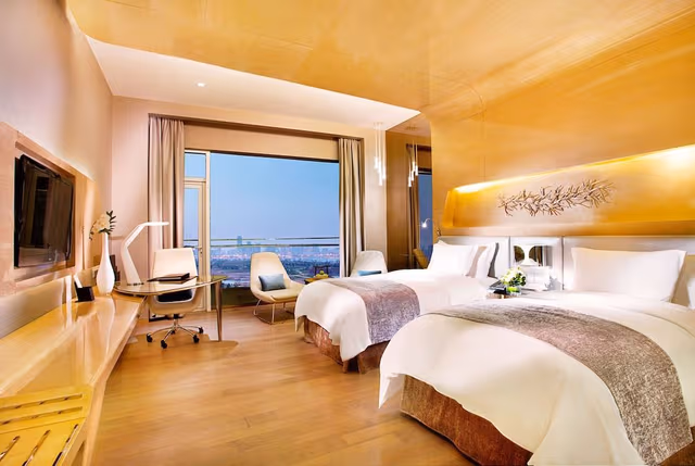 Executive Room, 2 Twin Beds, Bay View (Executive Deluxe)