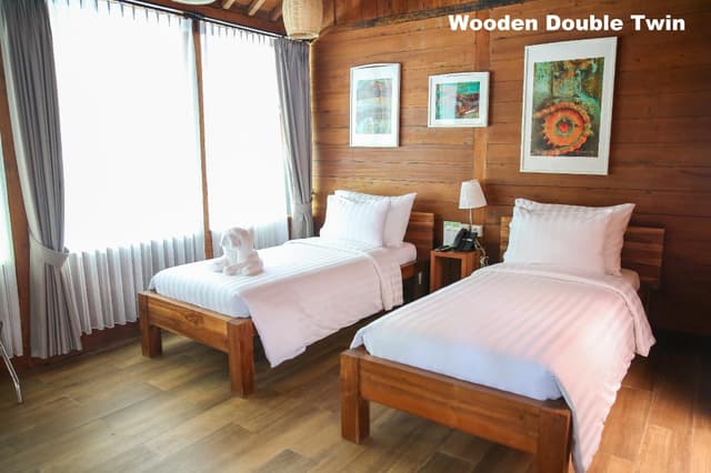 Wooden Double Twin