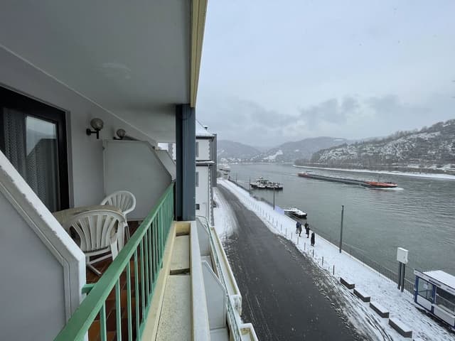 Double or Twin Room, Balcony (Partial river view)