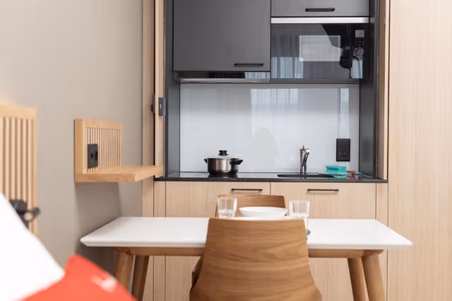 BAB large Double Room with Kitchenette