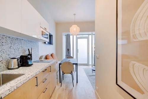อพาร์ตเมนต์เงียบสงบ - 1 ห้องนอน/4 คน - คลองแซ็งต์-มาร์แต็ง (Serene apartment - 1BR/4P - Canal St-Martin)2
