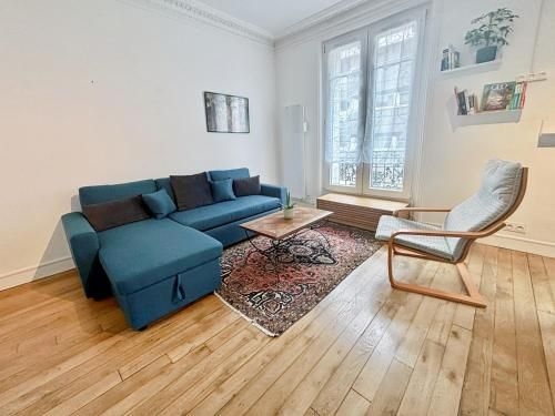 อพาร์ตเมนต์ 2 ห้องนอน 1 ห้องน้ำส่วนตัว ขนาด 58 ตร.ม. – 10 - การ์ ดู นอร์ (Charming Apartment Paris - Rentaway BnB)1