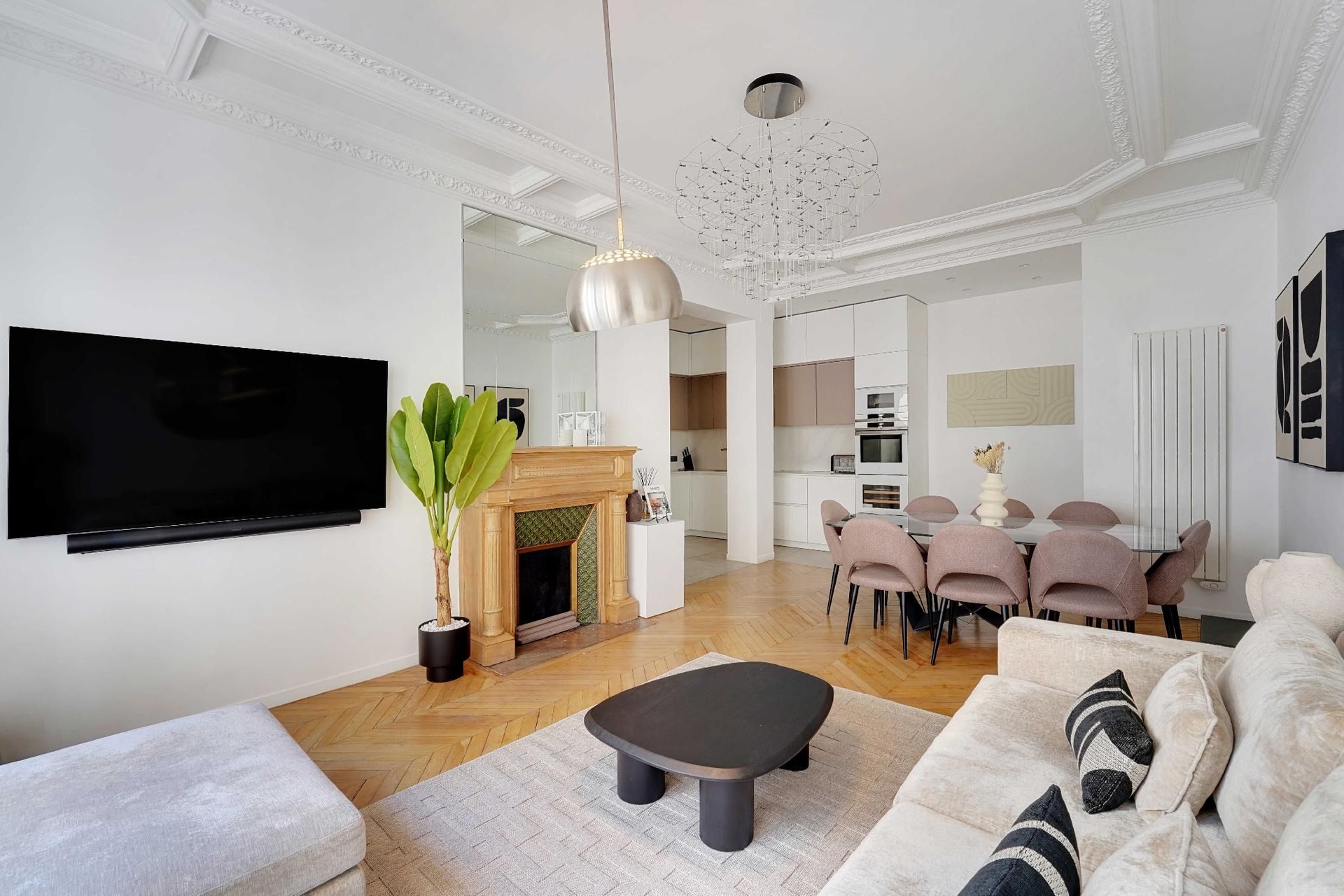 บิวติเฟิล อะพาร์ตเมนต์ ทูบีดี โฟร์พี อาร์ก เดอ ตรียงฟ์ (Beautiful Apartment - 2BD/4P - Arc de Triomphe)2