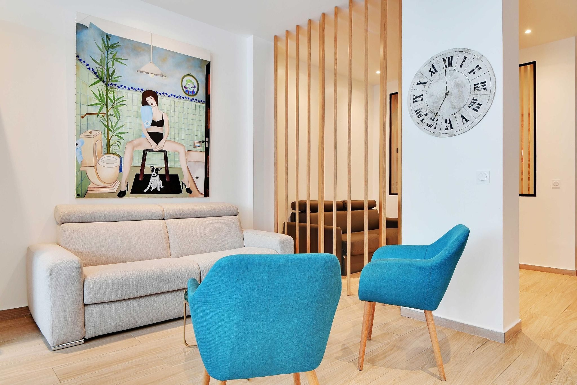 Welcoming apartment - 2BR/8P - Marché d'Aligre1