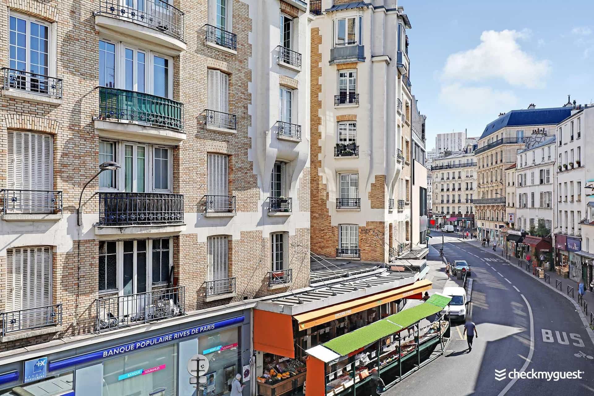 Elegant Apartment - 1BR/4P - Parc De Belleville
