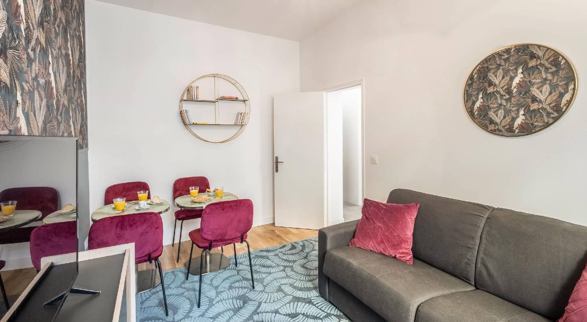 Modern Apartment - 1BR/4P - Parc De Belleville Modern Apartment - 1BR/4P - Parc De Belleville