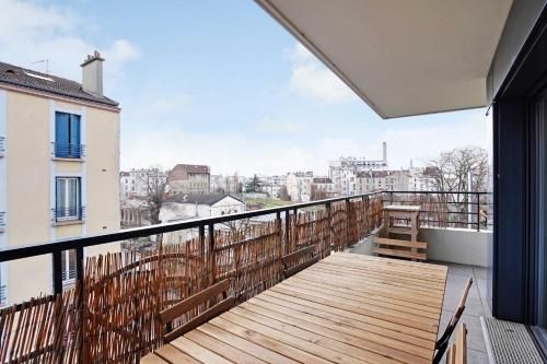 อพาร์ตเมนต์หรู 3 ห้องนอน 6 คน พร้อมระเบียง ใกล้กรุงปารีส (Sumptuous 3BR/6P Apartment with terrace-Near Paris)2
