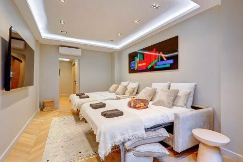 Elegant apartment with AC - 3BR/10P- Le Marais0