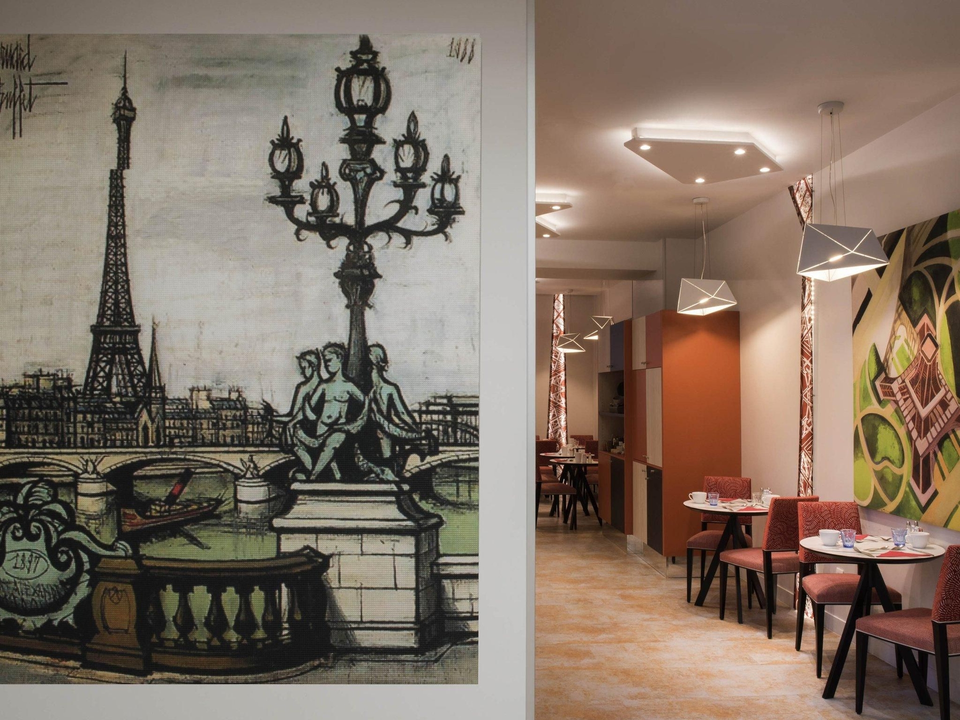 โรงแรมเมอร์เคียว ปารีส ปงต์ เดอ เลอวาลัว น็อยยี (Mercure Paris Pont de Levallois Neuilly)0