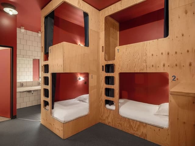 Eklo bed in dormitory for women only