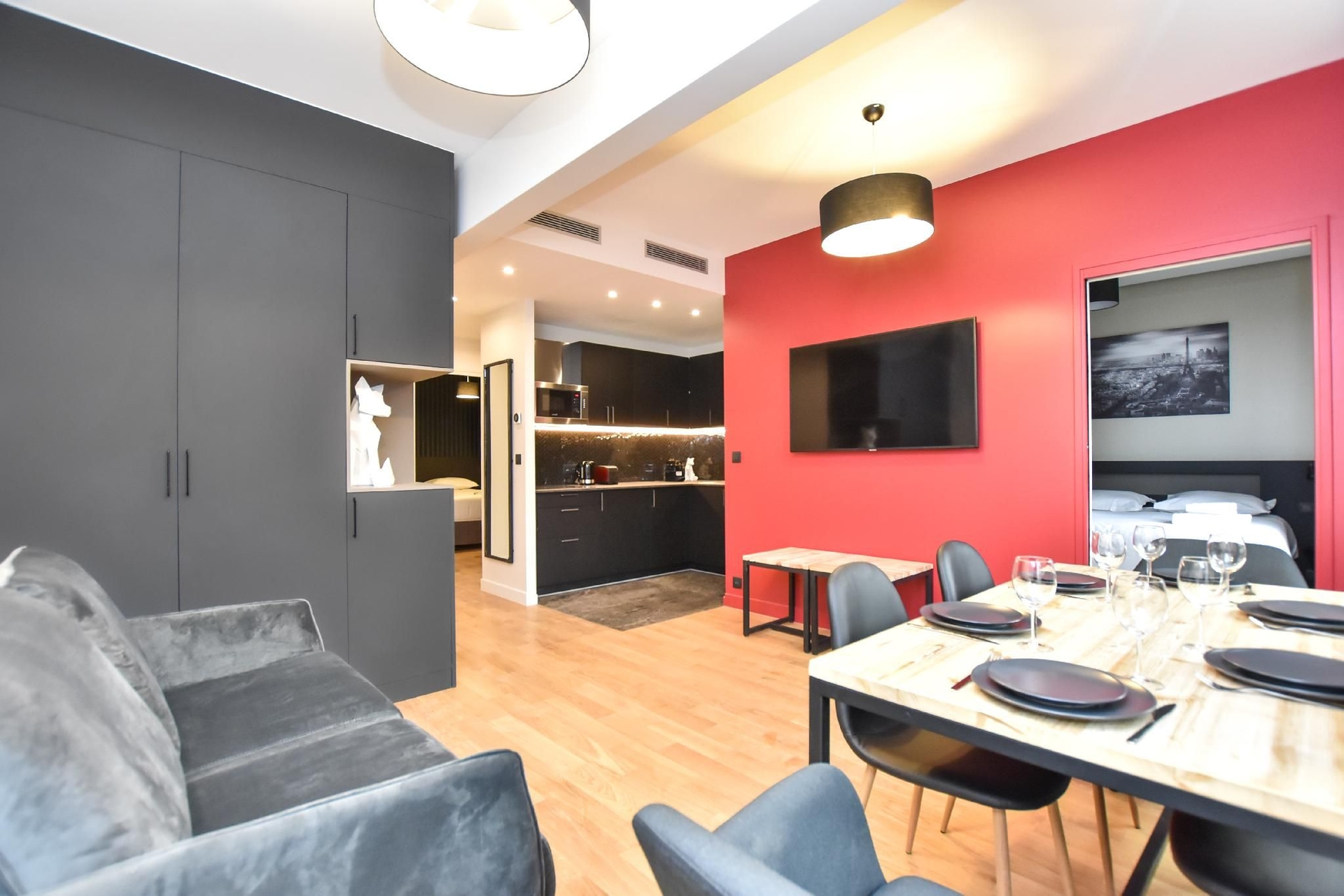 ออเธนทิก อพาร์ตเมนต์ - 2 บีอาร์/6 พี - ปาเลส์ การ์นิเยร์ (Authentic apartment - 2BR/6P - Palais Garnier)2