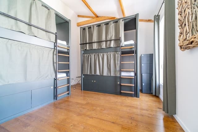 Shared Dormitory, Women only, Non Smoking (3 Twin Bunk Beds)