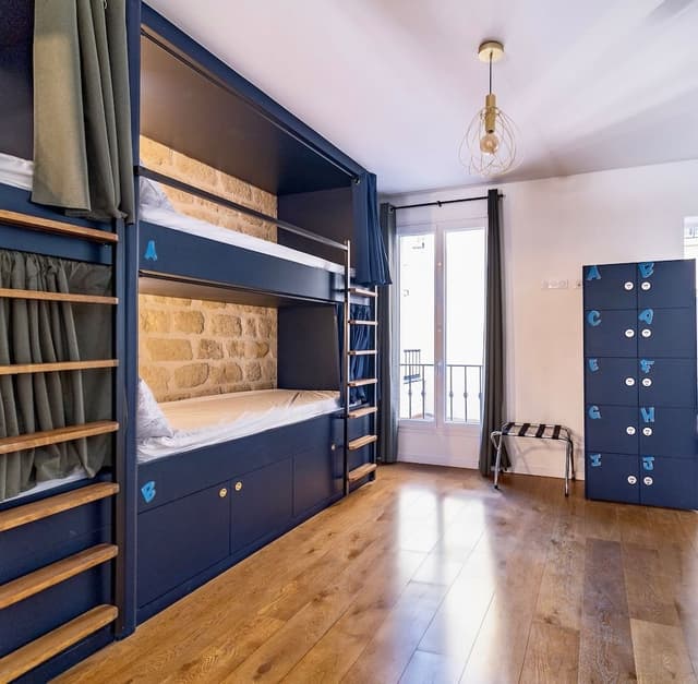 Shared Dormitory, Women only, Non Smoking (5 Twin Bunk Beds)