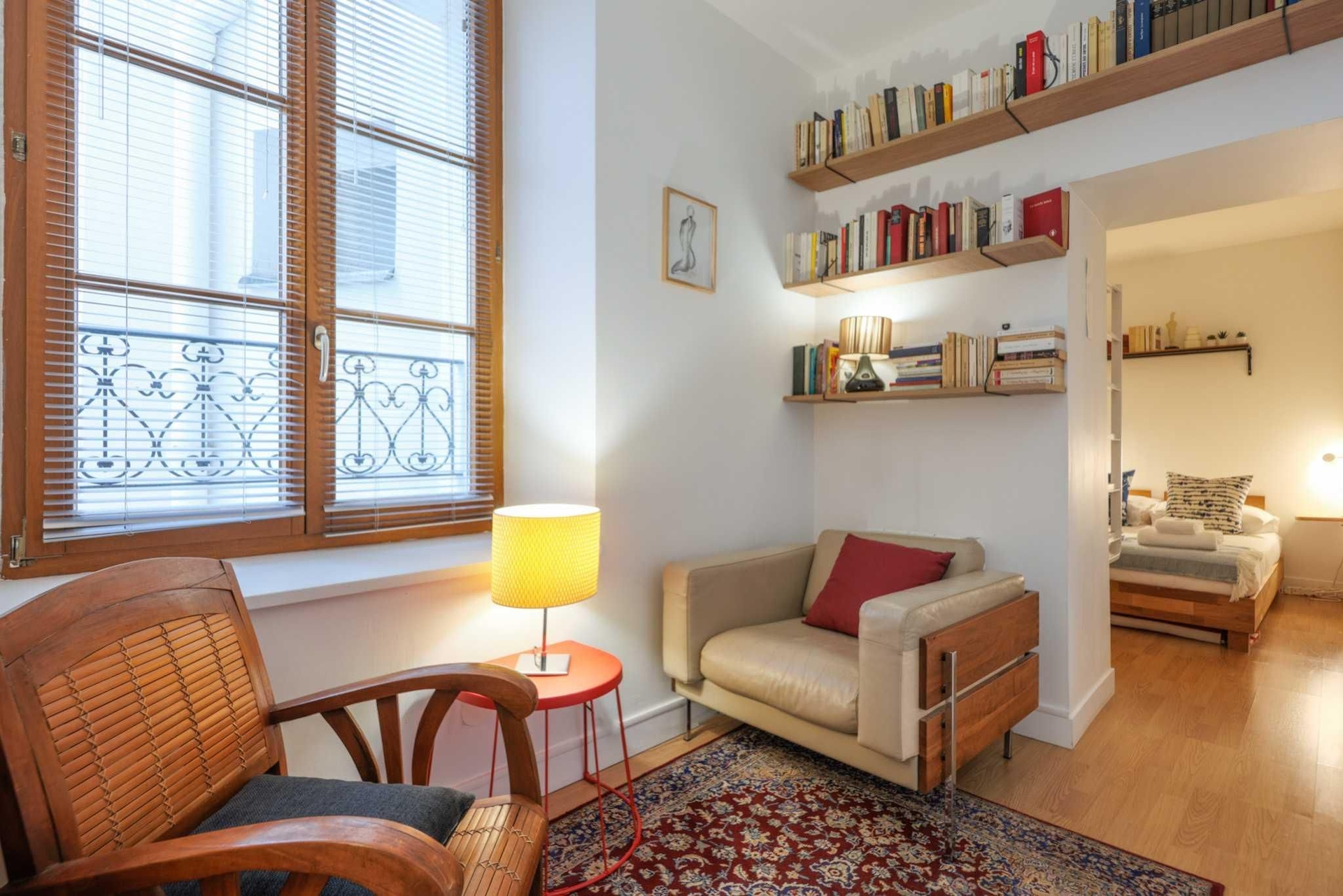 สเปเชียส อพาร์ตเมนต์ - 2 เบดรูม/6 ท่าน - บาสตีย์ (Spacious apartment - 2BR/6P - Bastille)3