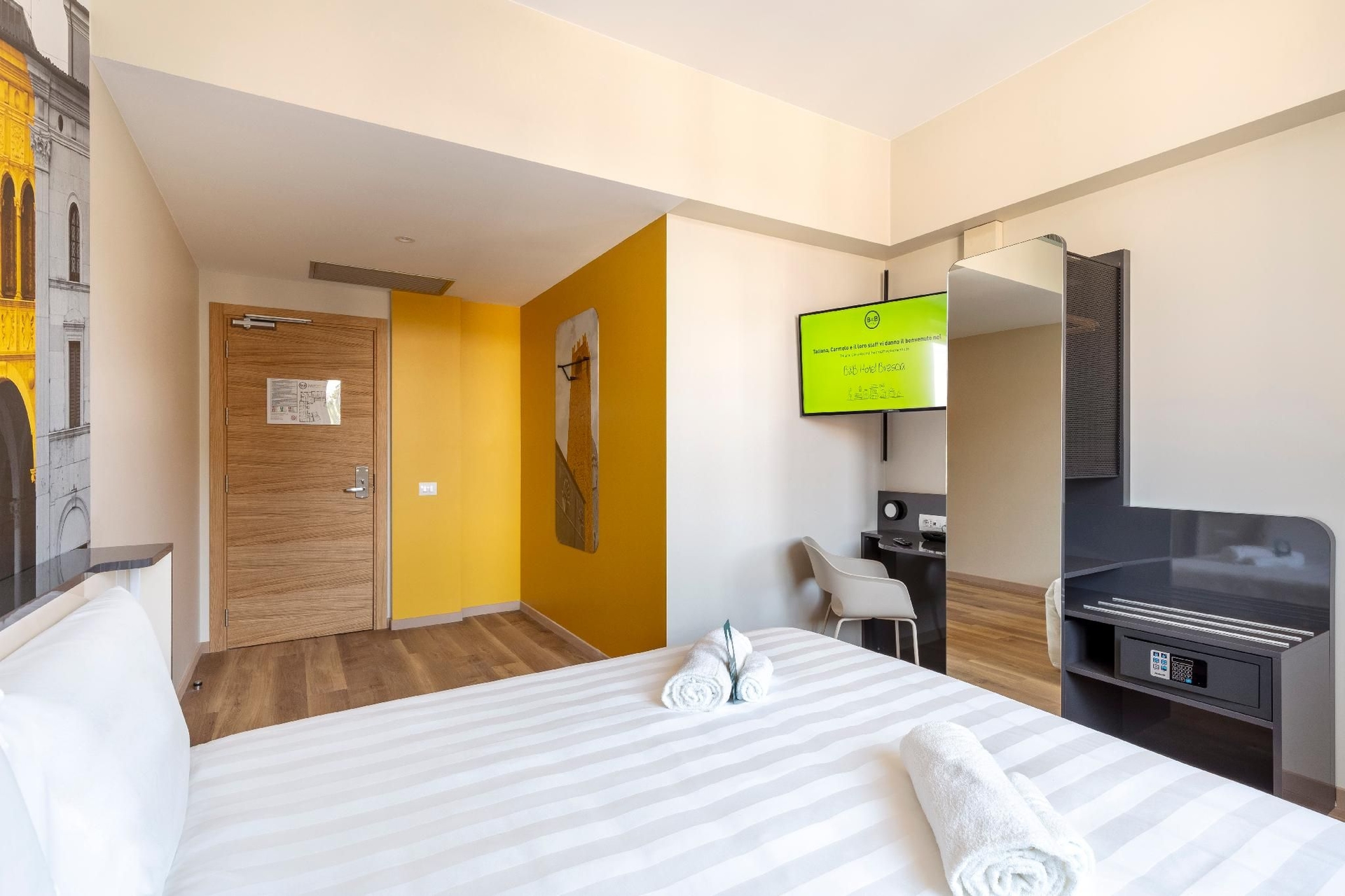 โรงแรมบีแอนด์บี เบรชา (B&B Hotel Brescia)4