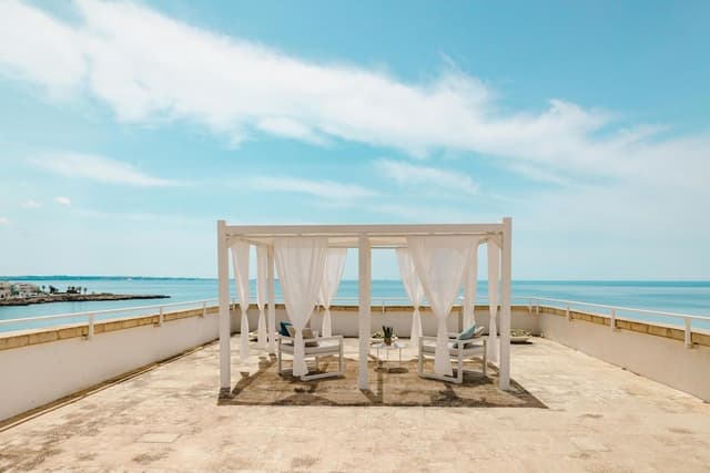 Deluxe Triple Room, Terrace, Sea View