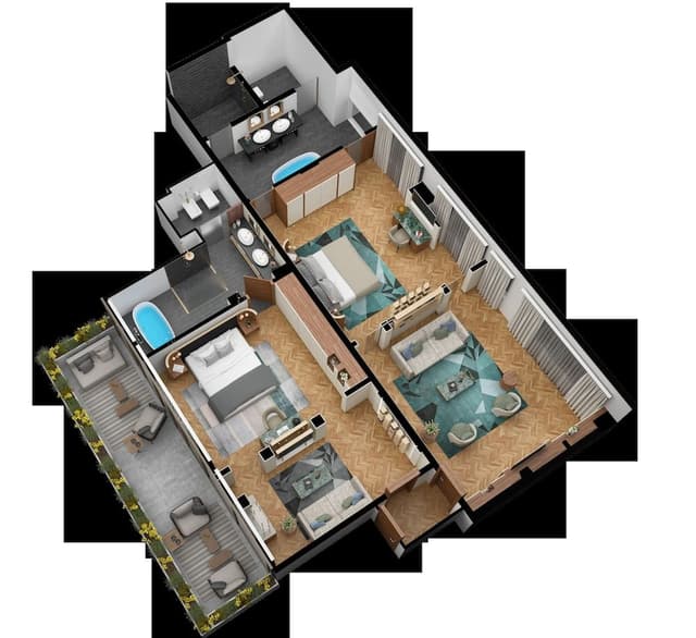 Brera Presidential Suite- Kids & Teens Free