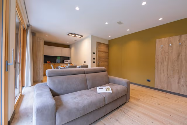 Family Apartment, Multiple Bedrooms (Casa Giardino Ski in - Ski out 100m)