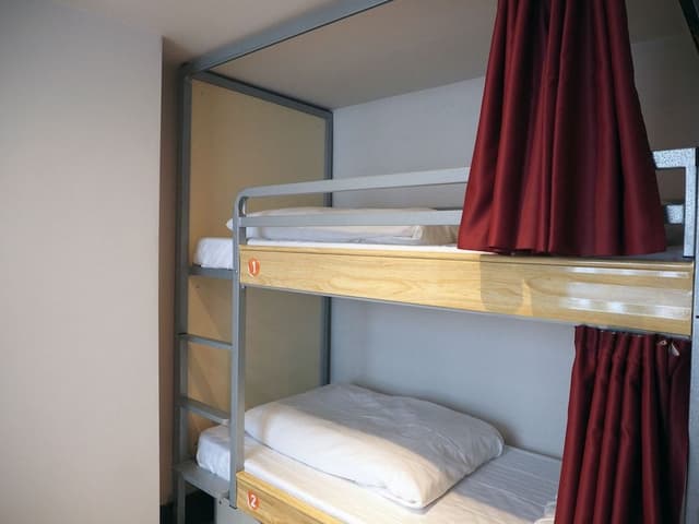Bed in 4 Bed Mixed Dorm with Shared Bathroom
