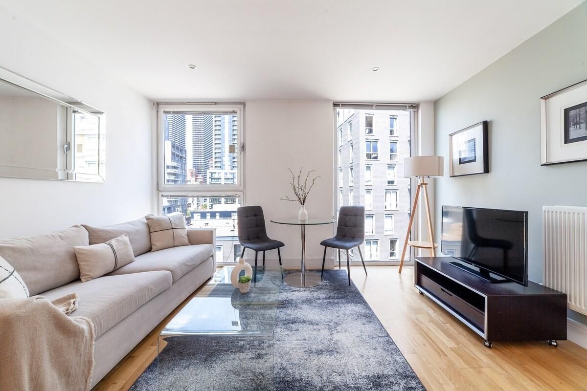 อพาร์ตเมนต์คานารีวาร์ฟ (The Canary Wharf Apartments)1