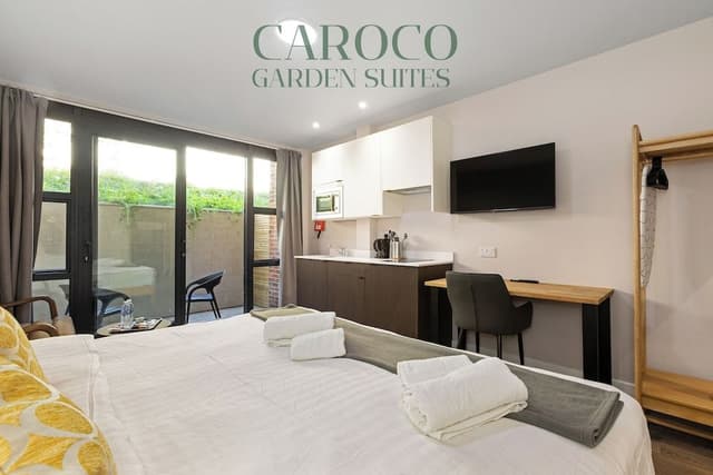 Studio Suite, 1 Double Bed, Balcony, Garden View