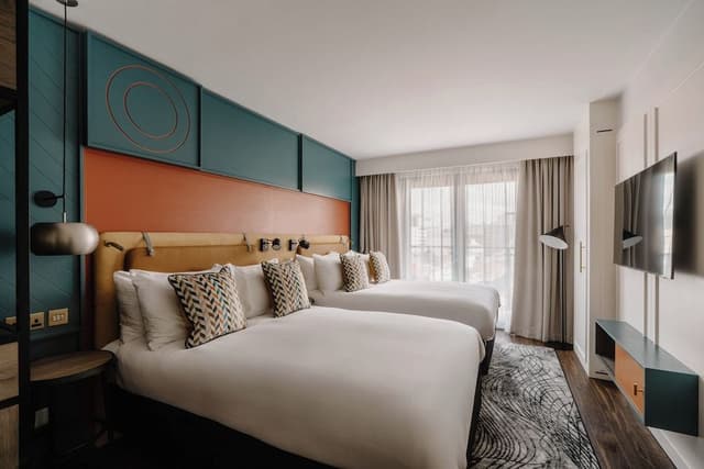 Premium Room, 2 Double Beds, Balcony, City View (Top Floor)