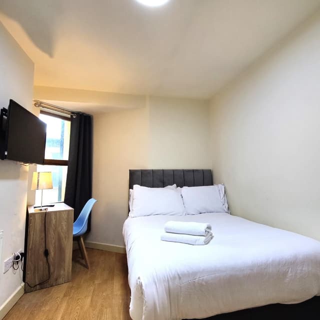 Economy-Double room-Shared Bathroom-The Central Economy Room